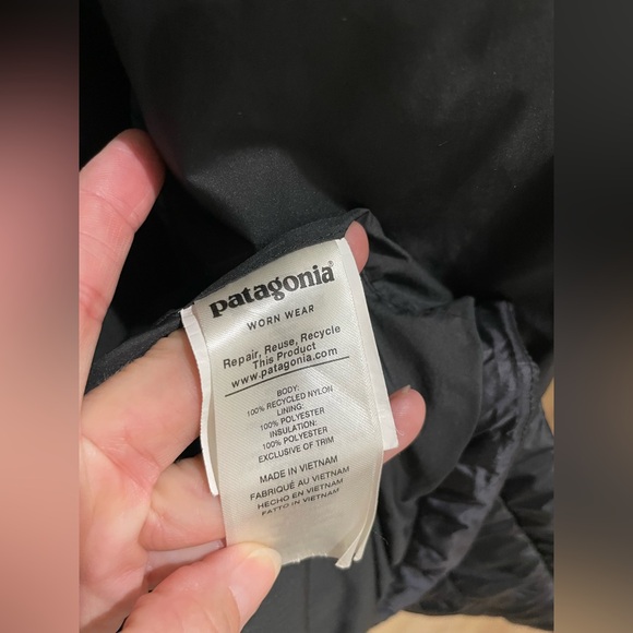 Patagonia Radalie Parka Size Small Long Black Insulated Puffer Jacket - Picture 6 of 8